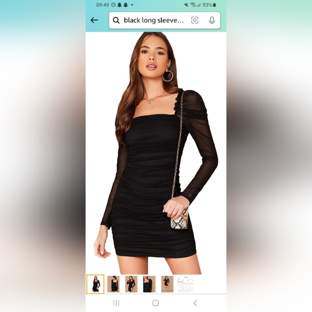 Black dance/prom dress
